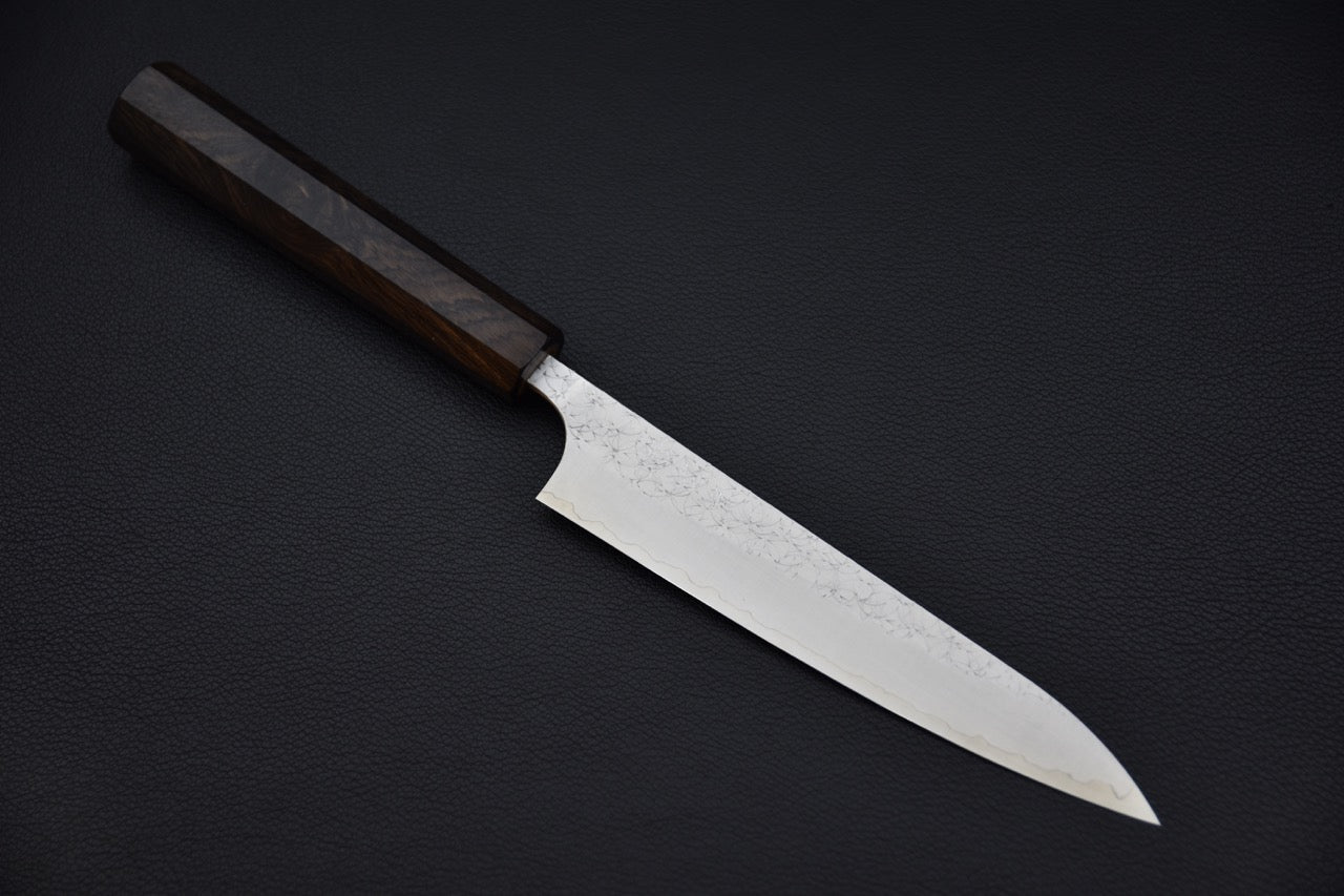 Yoshimi Kato SG2 Tsuchime Minamo Petty 150mm Ébène