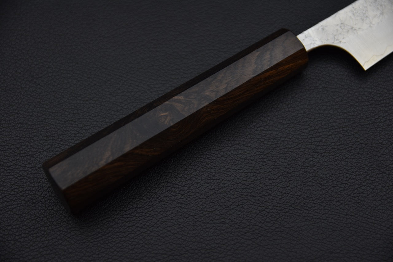 Yoshimi Kato SG2 Tsuchime Minamo Petty 150mm Ébène