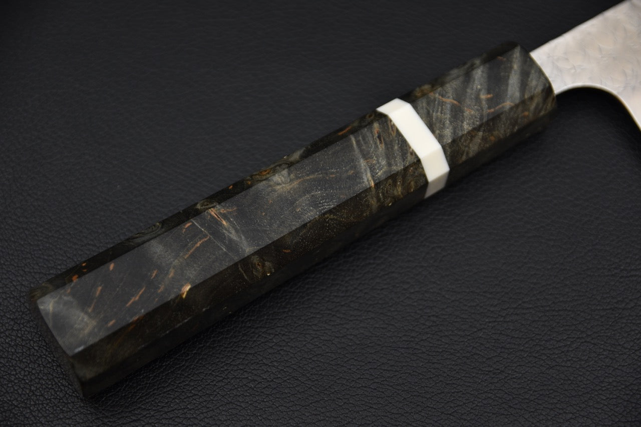 Yoshimi Kato SG2 Tsuchime Minamo Santoku Birch Wood