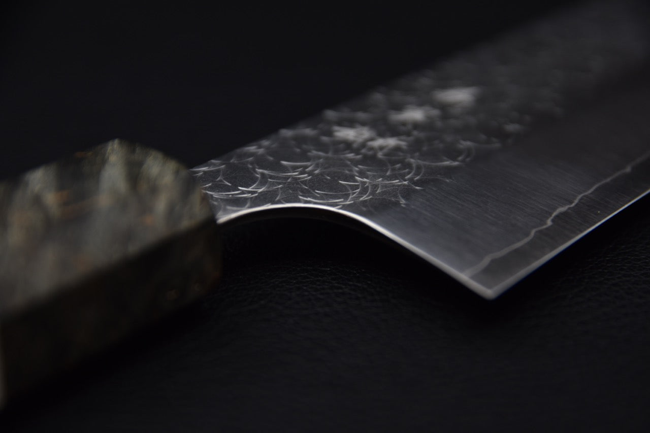 Yoshimi Kato SG2 Tsuchime Minamo Santoku Birch Wood