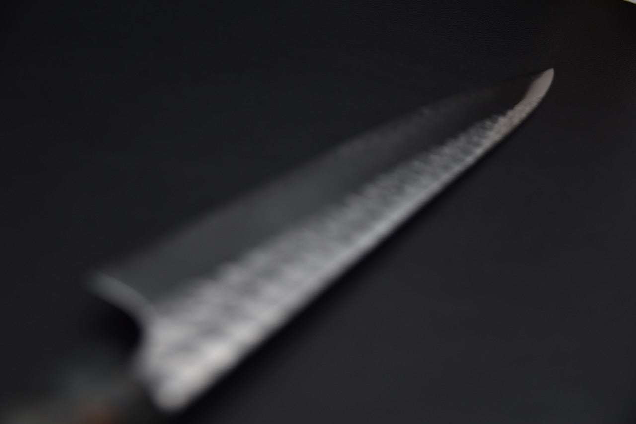 Yoshimi Kato SG2 Tsuchime Minamo Sujihiki 270mm Bouleau