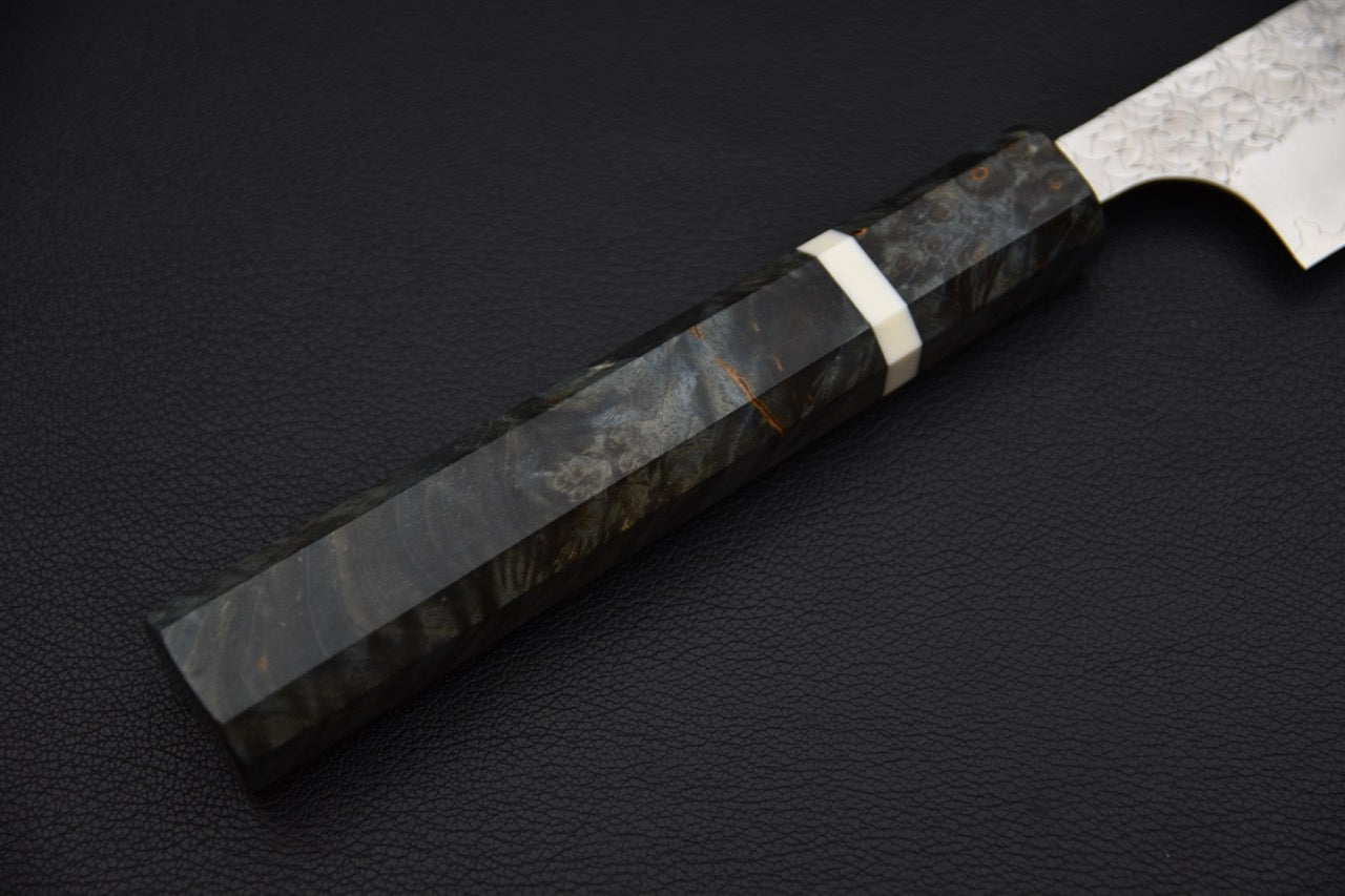 Yoshimi Kato SG2 Tsuchime Minamo Sujihiki 270mm Bouleau