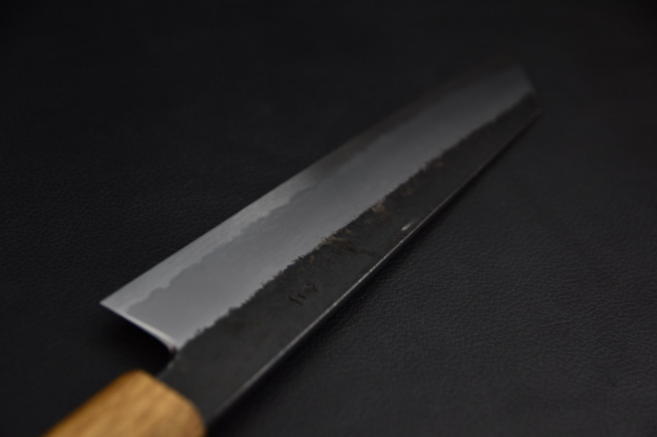 Hado kiritsuke 200 mm — vue du dos de lame, couteau japonais