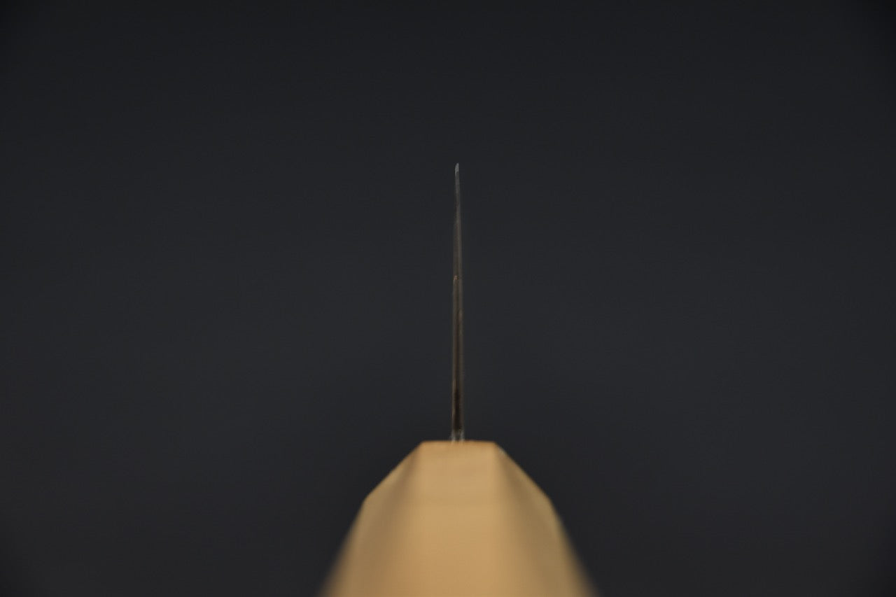 Couteau japonais gyuto Hatsukokoro, vue d'ensemble manche et lame