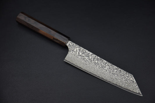 Couteau japonais bunka 170 mm SPG Strix — vue complète, côté droit