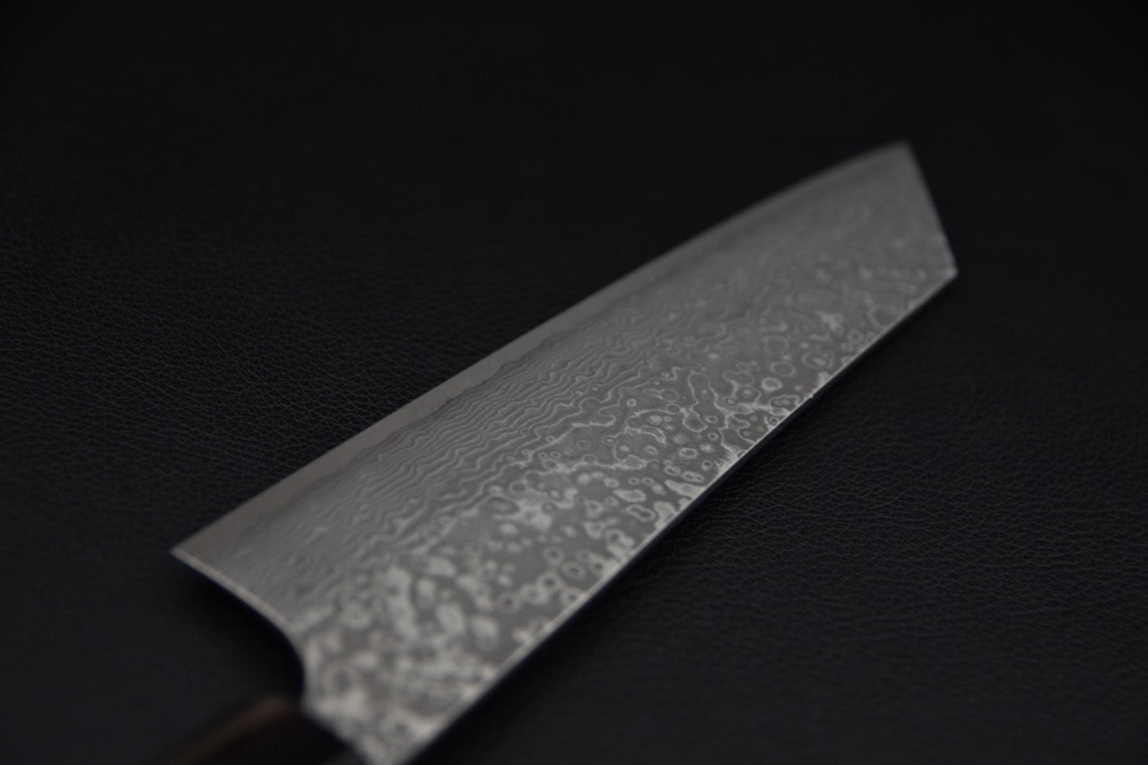 Bunka 170 mm — manche wa en ébène, vue latérale