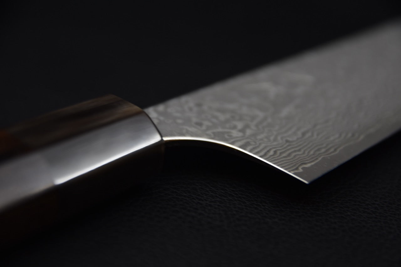 Bunka SPG Strix Takefu Steel — vue de la surface de lame
