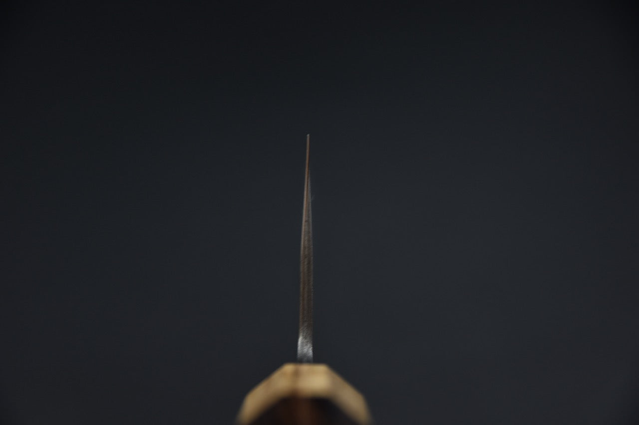 Bunka 180 mm en Shirogami #2 — vue d'ensemble sur fond neutre