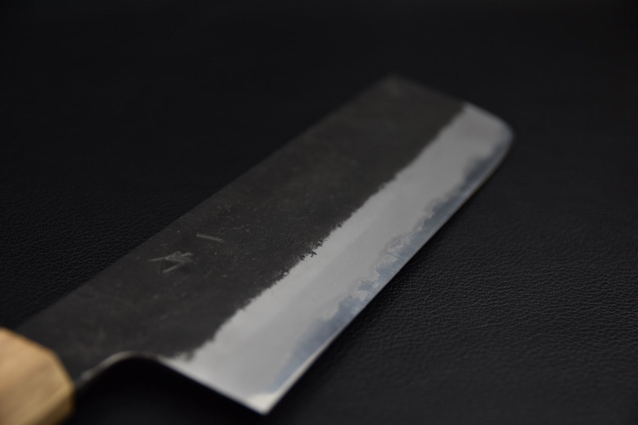 Nakiri couteau japonais 180 mm — vue complète, profil droit