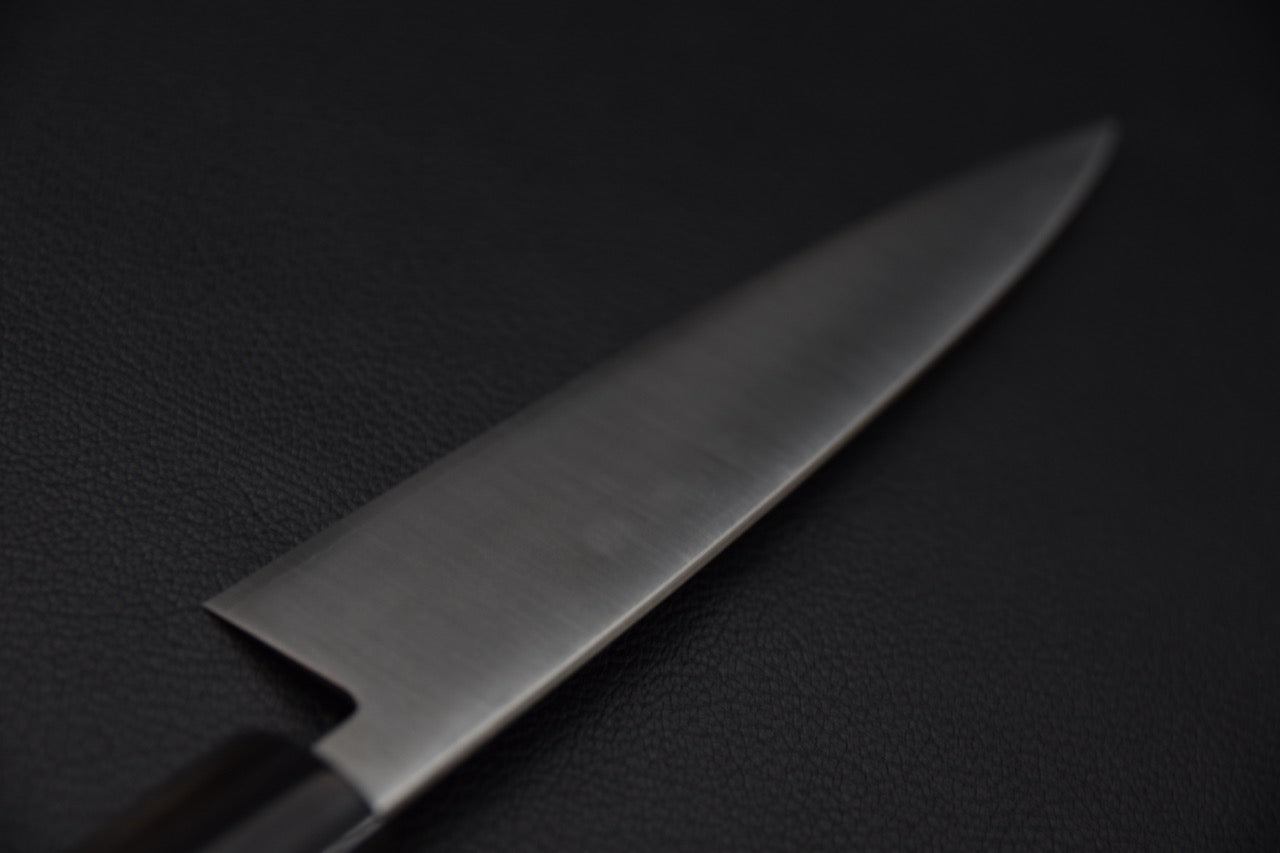 Petty Hitohira SKD-11 — manche en magnolia (hōnoki), vue latérale