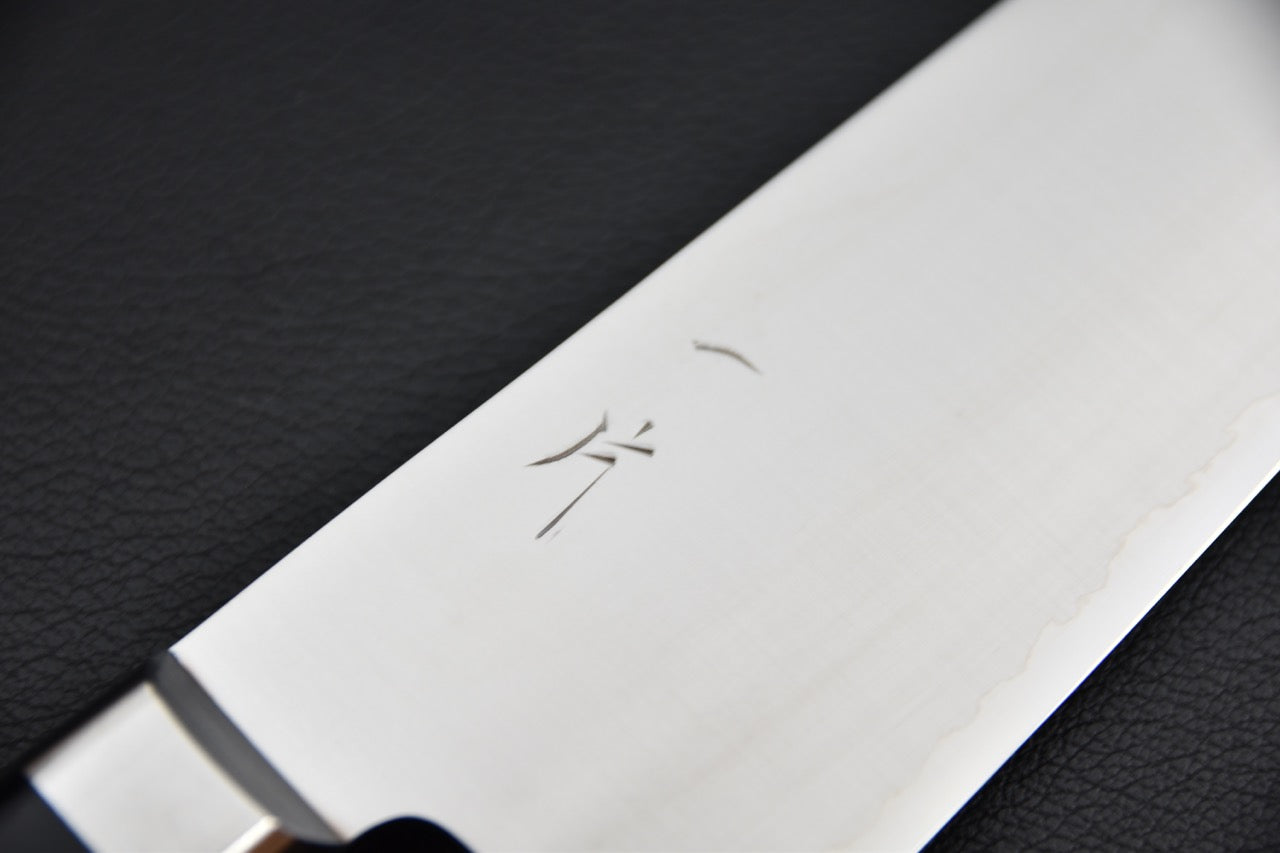 hitohira-t10-migaki-santoku-170mm-pakka_3.jpeg,Hitohira T10 Migaki Santoku 170mm Pakka - vue 3
