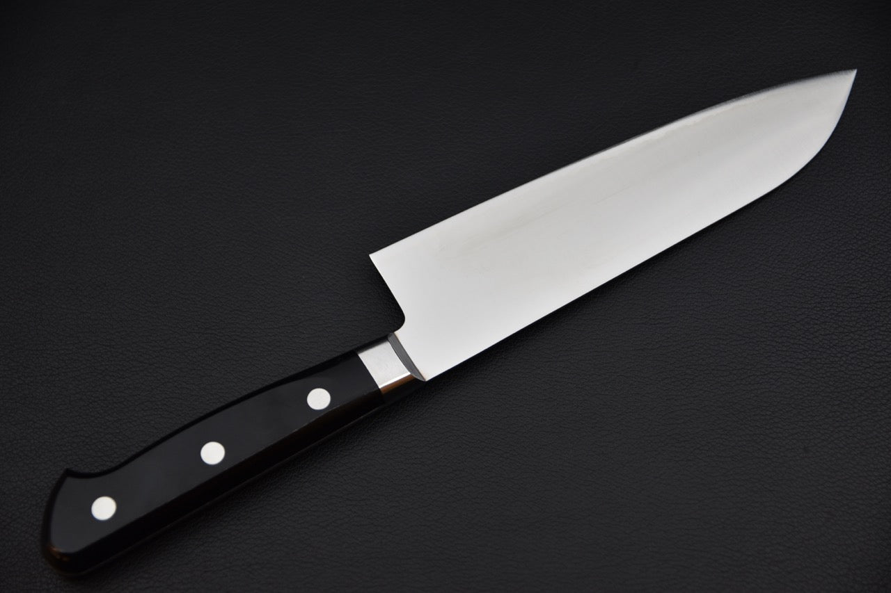 hitohira-t10-migaki-santoku-170mm-pakka_4.jpeg,Hitohira T10 Migaki Santoku 170mm Pakka - vue 4
