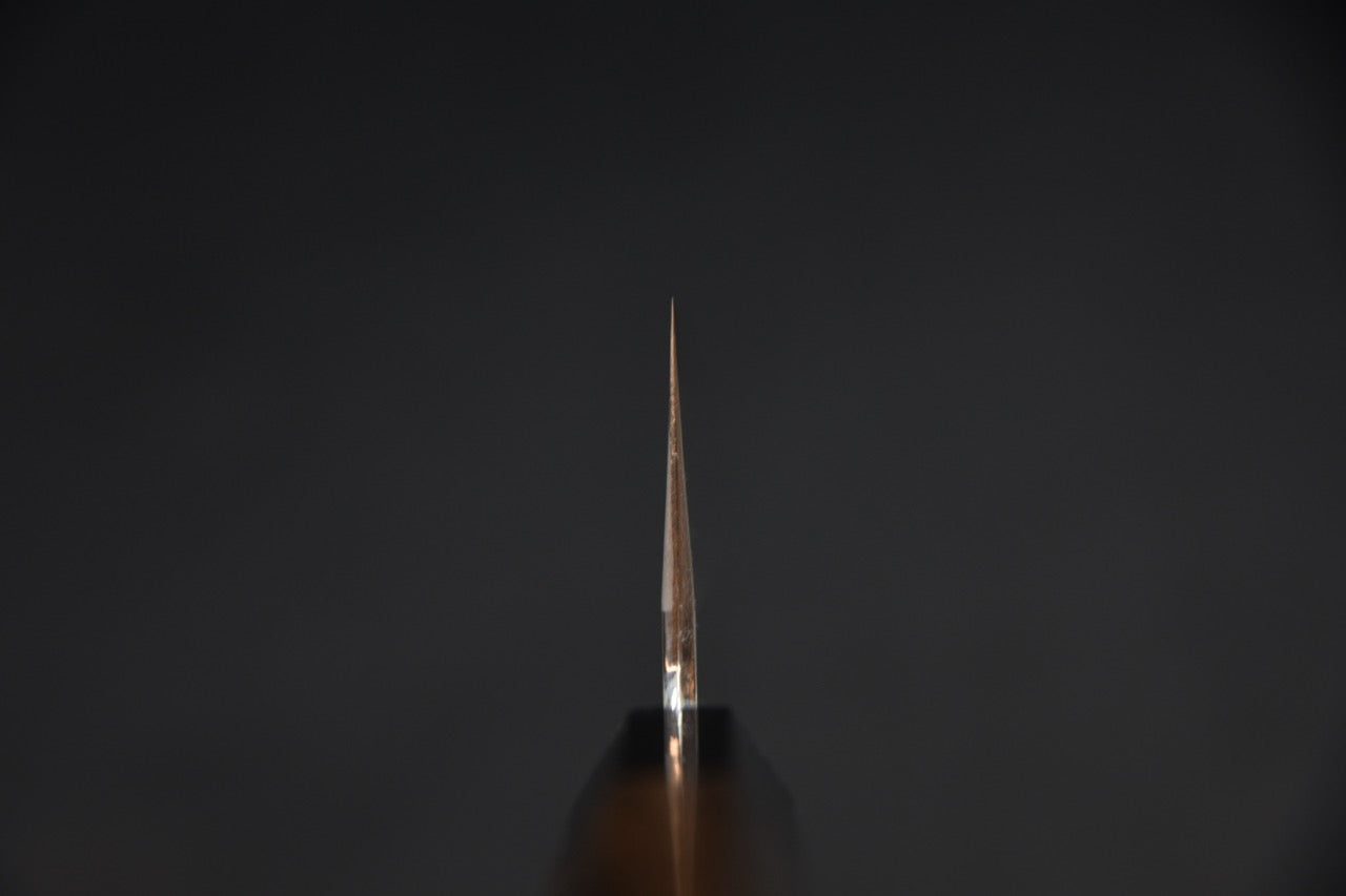 Couteau japonais gyuto 240 mm Aogami #1 — vue d'ensemble, manche wa ziricote