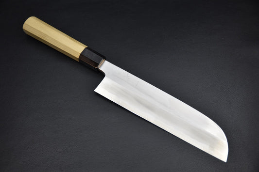 Hitohira kamagata usuba 225 mm en Aogami #1 — vue complète du couteau japonais