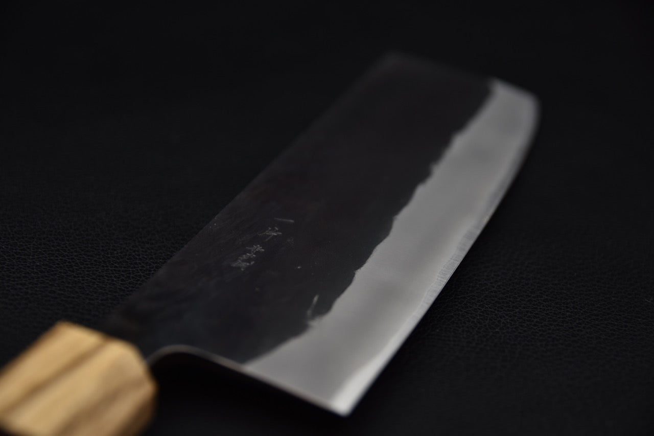 Hitohira TD Aogami #2 Kurouchi Nakiri 165mm Tagayasan