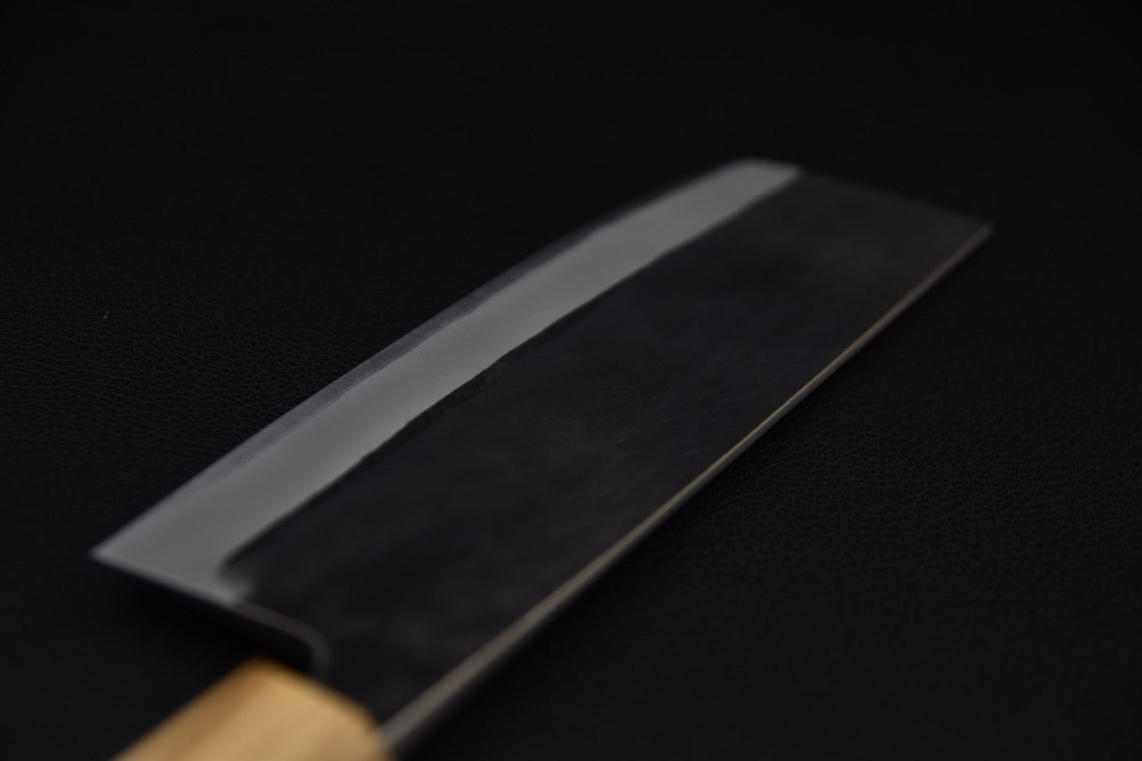 Hitohira TD Aogami #2 Kurouchi Nakiri 165mm Tagayasan