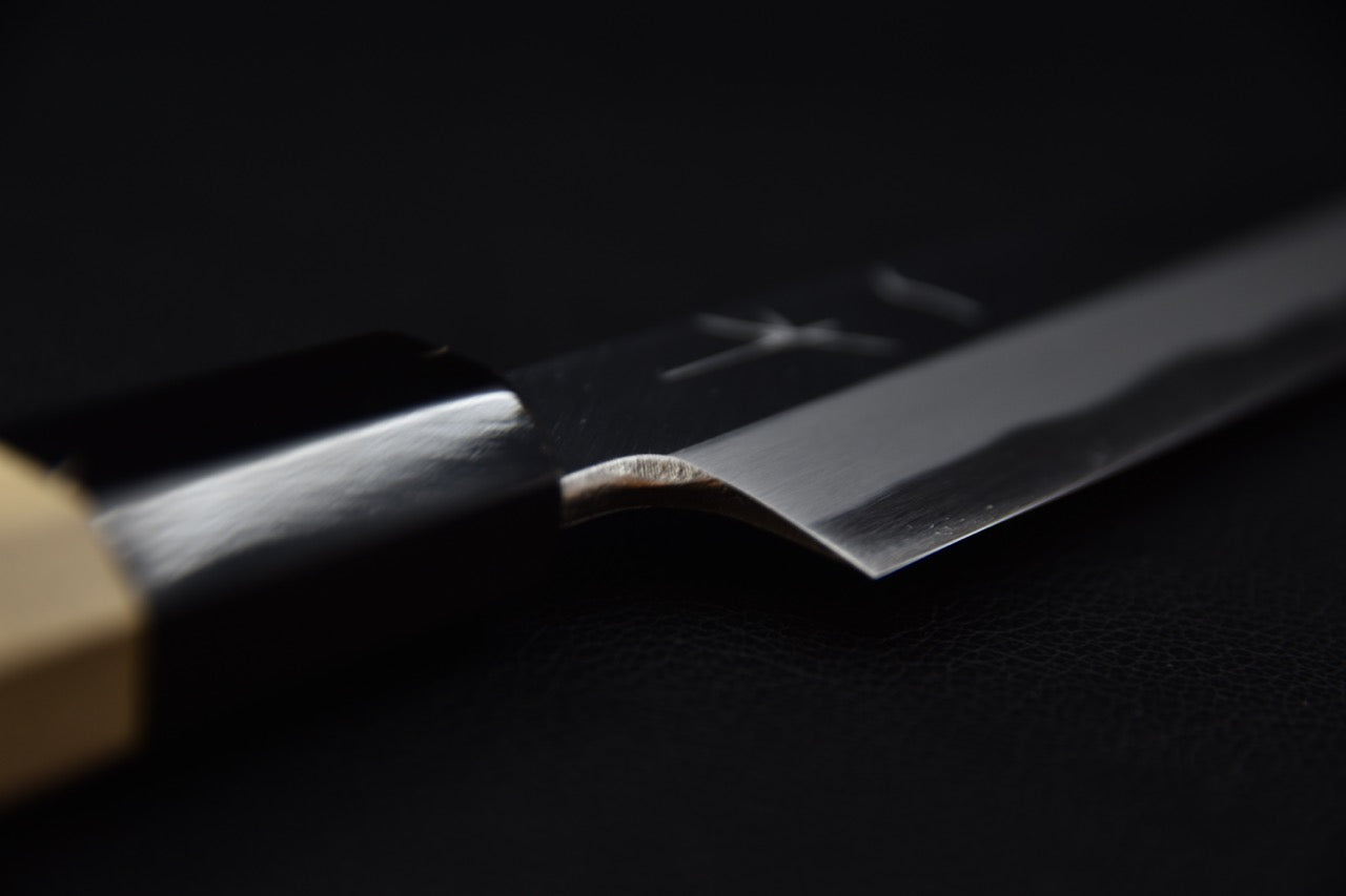 Couteau Yanagiba de 240 mm en acier Aogami 2 avec manche en bois de Ho