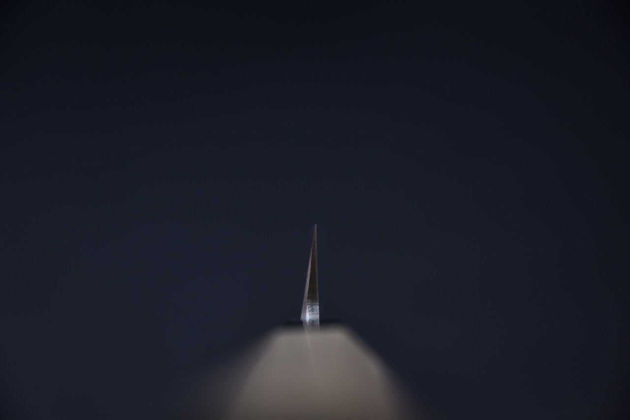 Couteau Yanagiba Togashi avec lame en acier Aogami 2 et manche en bois de Ho