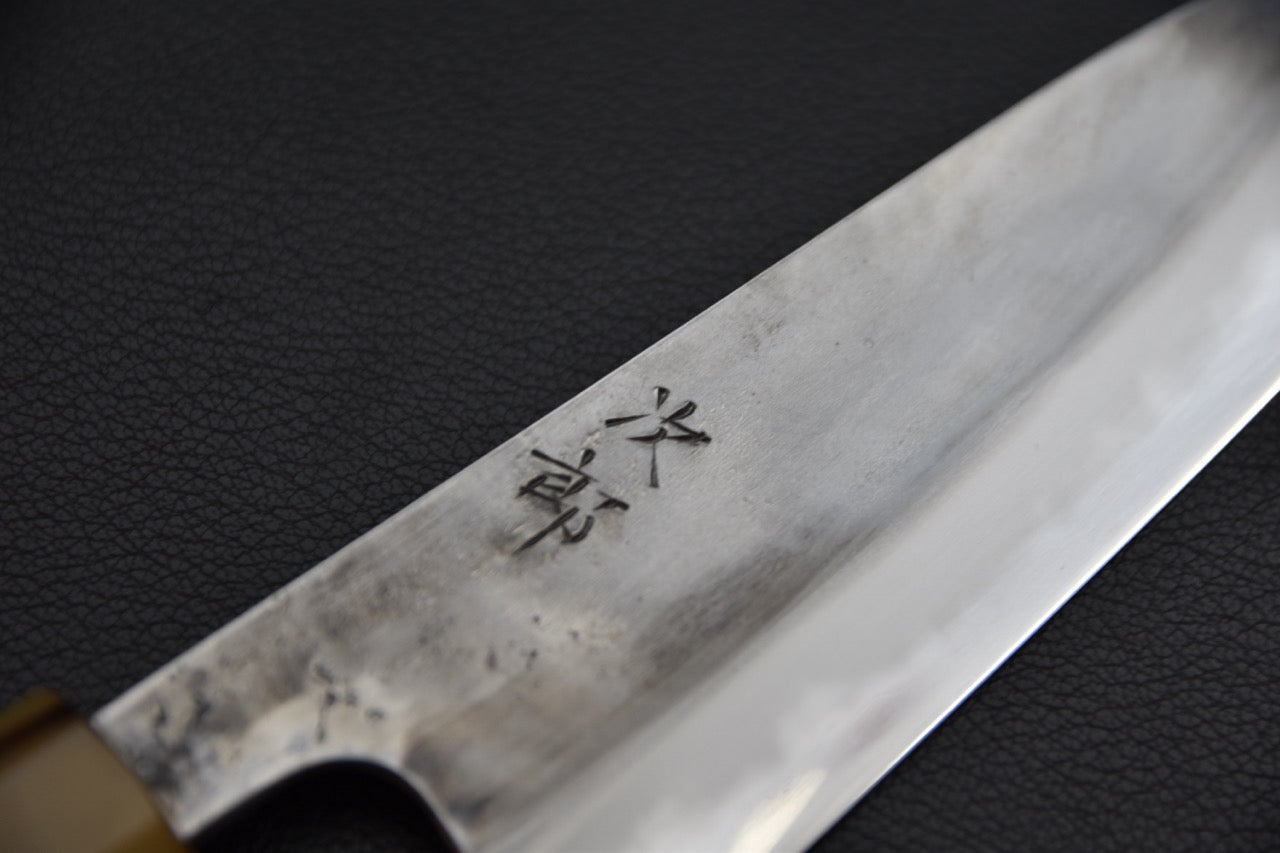 Jiro Nakagawa petty 150 mm — manche wa octogonal en bois foncé