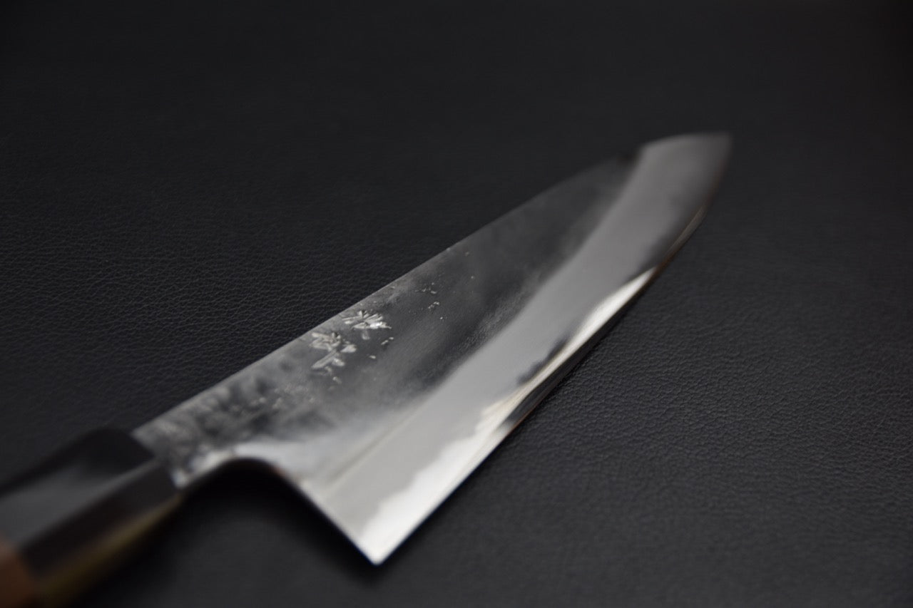 Jiro Nakagawa petty 180 mm couteau japonais — profil de lame
