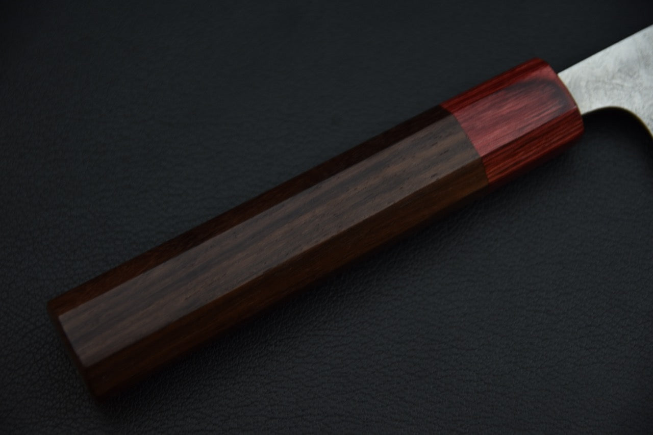 Santoku couteau japonais VG10 — détail du talon de lame