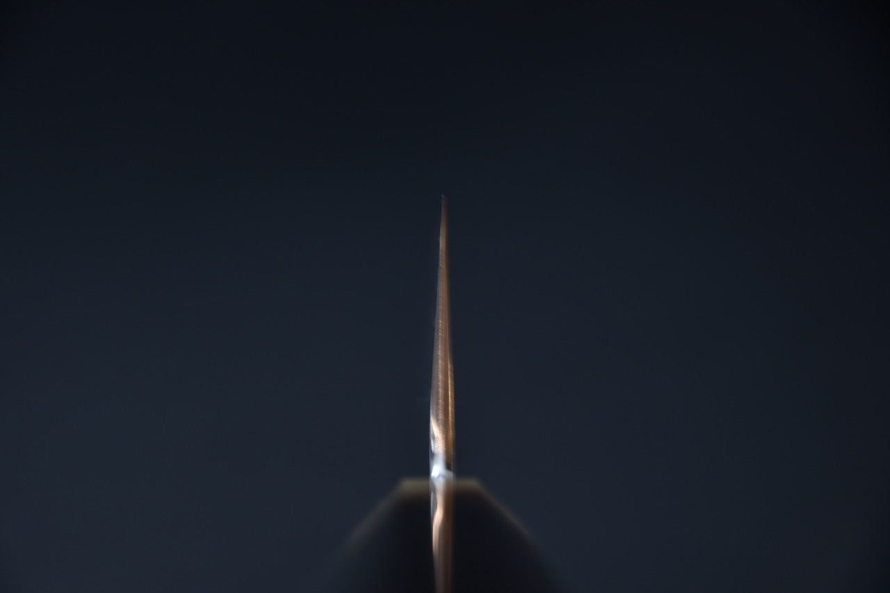 Vue du talon, Gyuto Aogami #1 210mm de Yoshihide Masuda