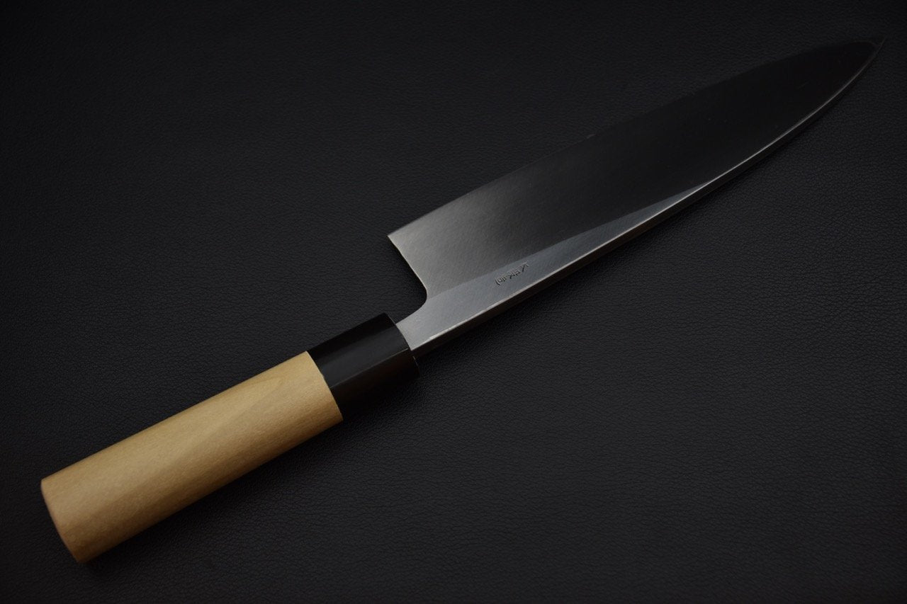 morihei-munetsugu-shirogami-2-ai-deba-225mm-ho_3.jpeg,Morihei Munetsugu Shirogami #2 Ai Deba 225mm Ho - vue 3
