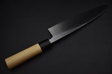 morihei-munetsugu-shirogami-2-ai-deba-225mm-ho_3.jpeg,Morihei Munetsugu Shirogami #2 Ai Deba 225mm Ho - vue 3
