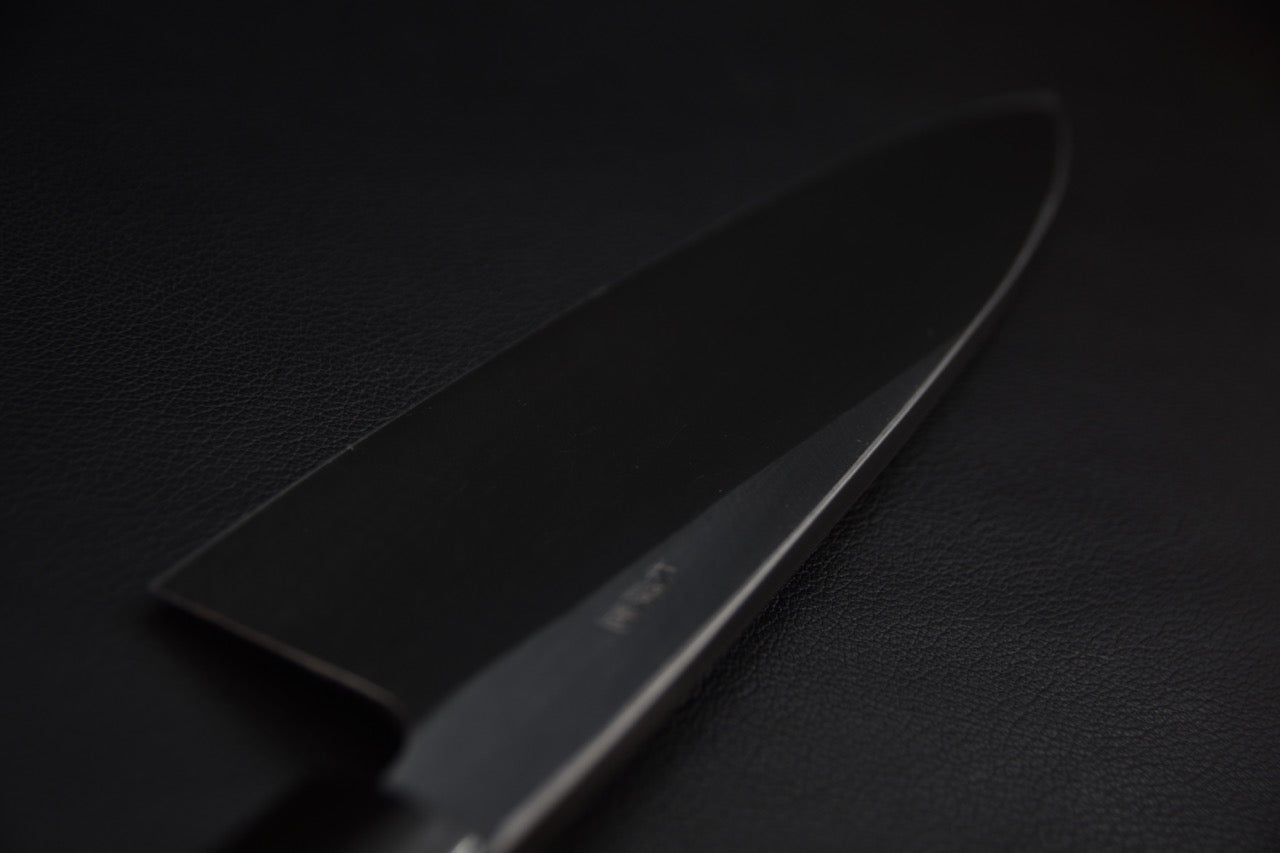 morihei-munetsugu-shirogami-2-ai-deba-225mm-ho_4.jpeg,Morihei Munetsugu Shirogami #2 Ai Deba 225mm Ho - vue 4
