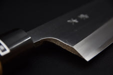 morihei-munetsugu-shirogami-2-ai-deba-225mm-ho_7.jpeg,Morihei Munetsugu Shirogami #2 Ai Deba 225mm Ho - vue 7
