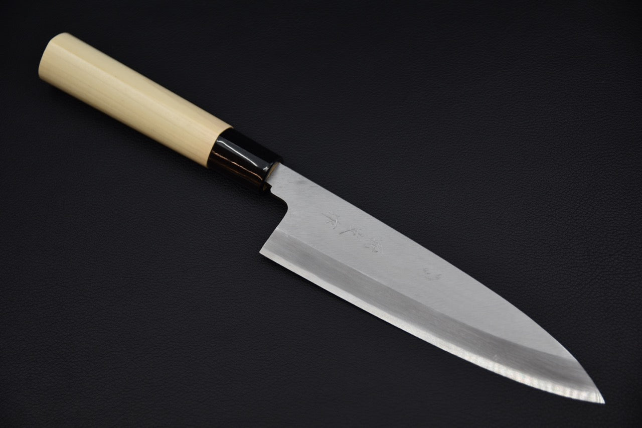 morihei-yoshitomo-funayuki-shirogami-3-180mm-peuplier_1.jpeg,Morihei Yoshitomo Funayuki Shirogami #3 180mm Peuplier - vue 1
