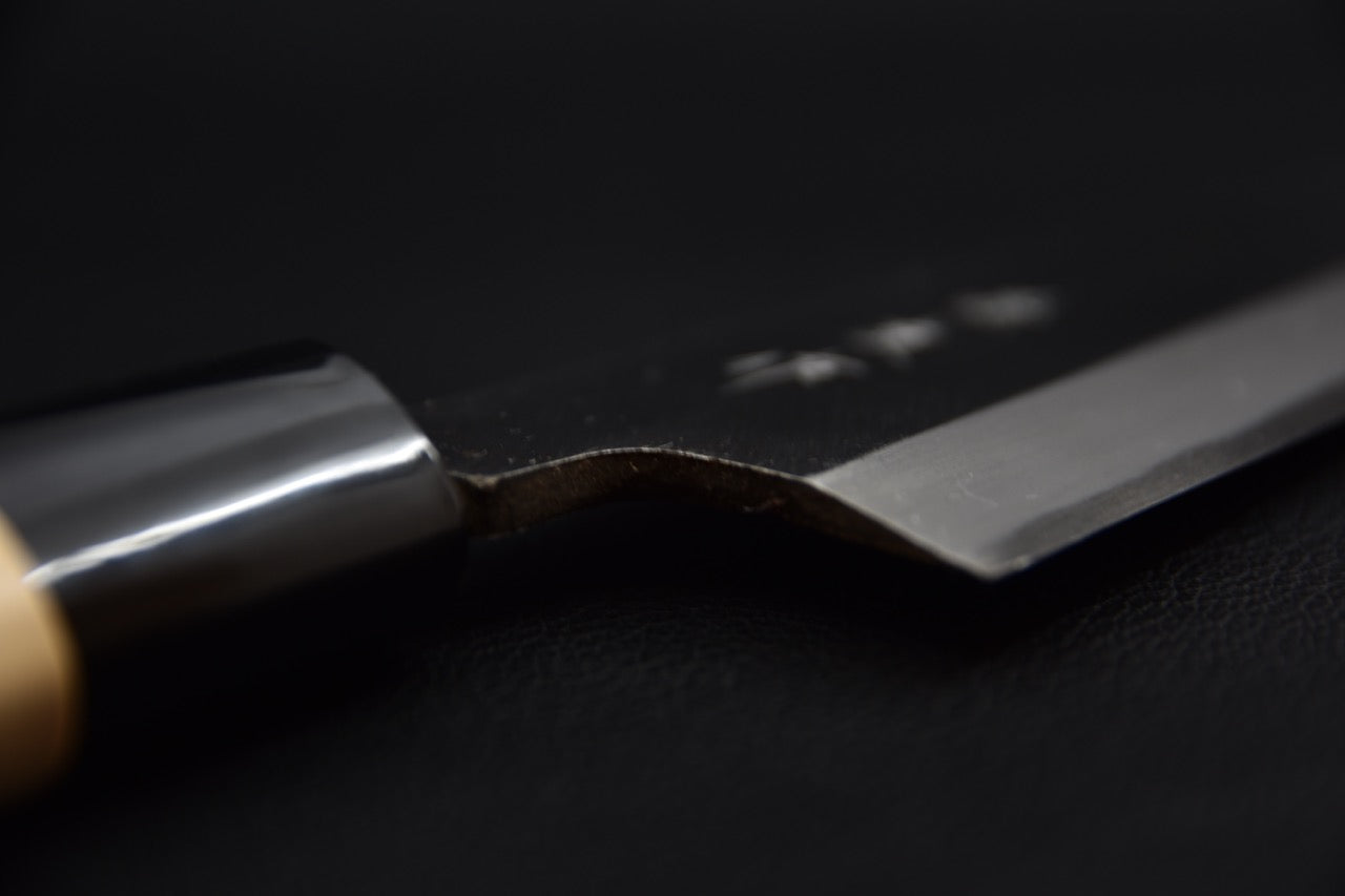 morihei-yoshitomo-funayuki-shirogami-3-180mm-peuplier_7.jpeg,Morihei Yoshitomo Funayuki Shirogami #3 180mm Peuplier - vue 7
