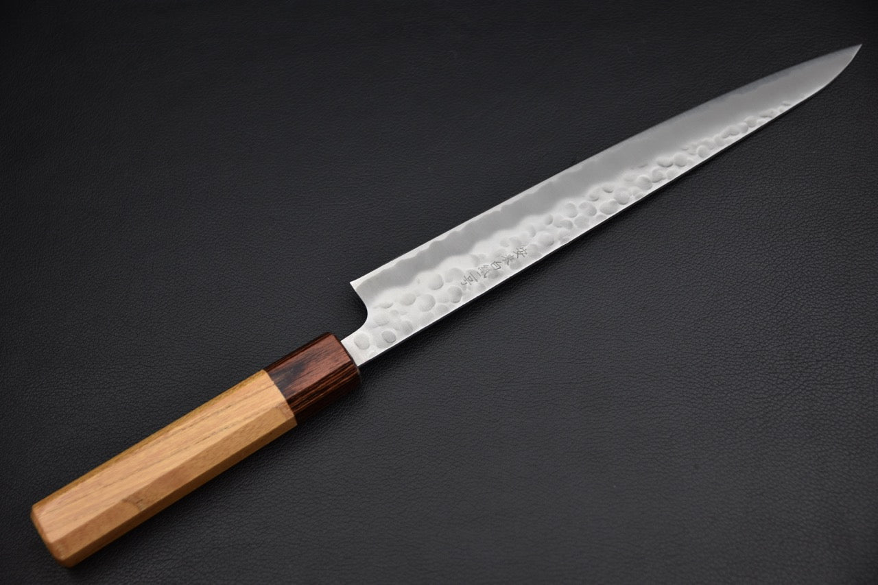 OUL Sakai Shirogami #2 Tsuchime Sujihiki 240mm Keyaki