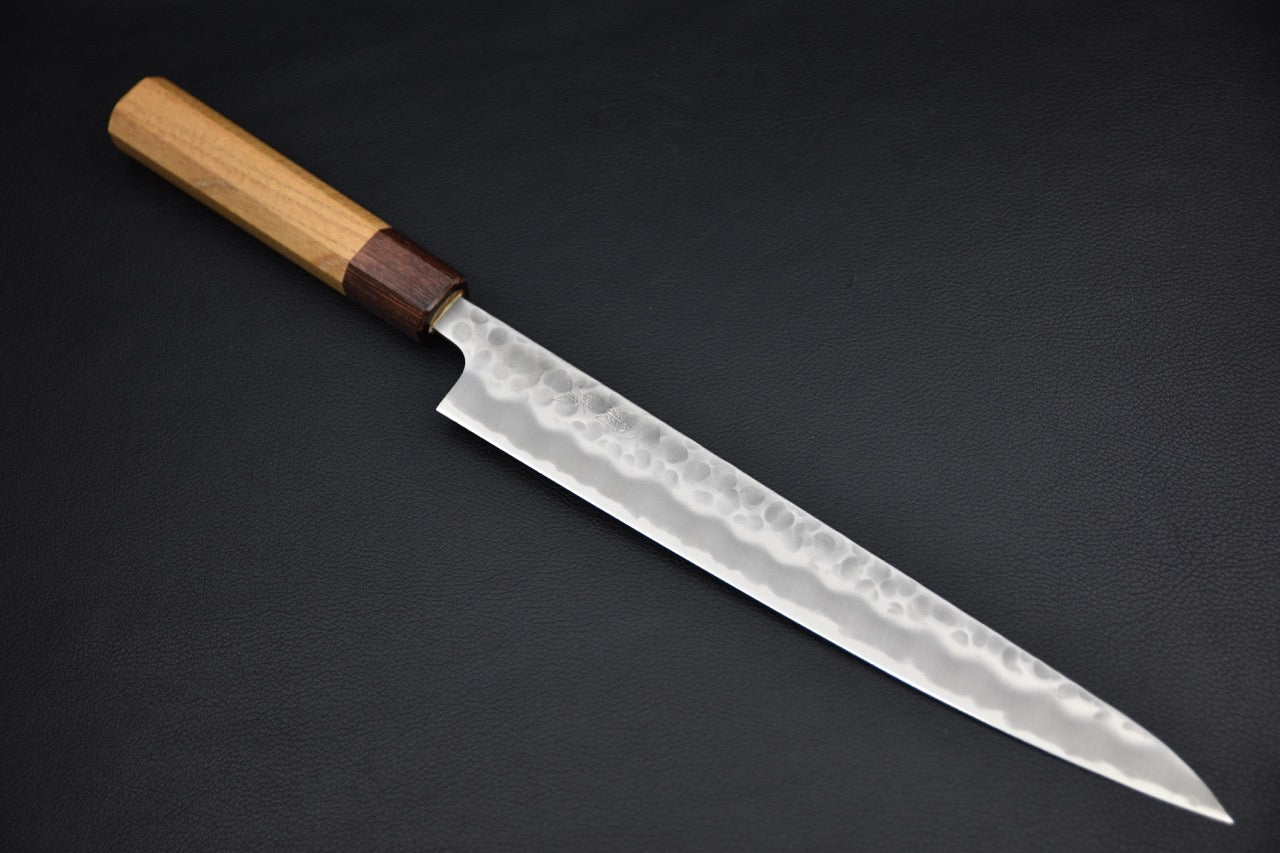 OUL Sakai Shirogami #2 Tsuchime Sujihiki 240mm Keyaki