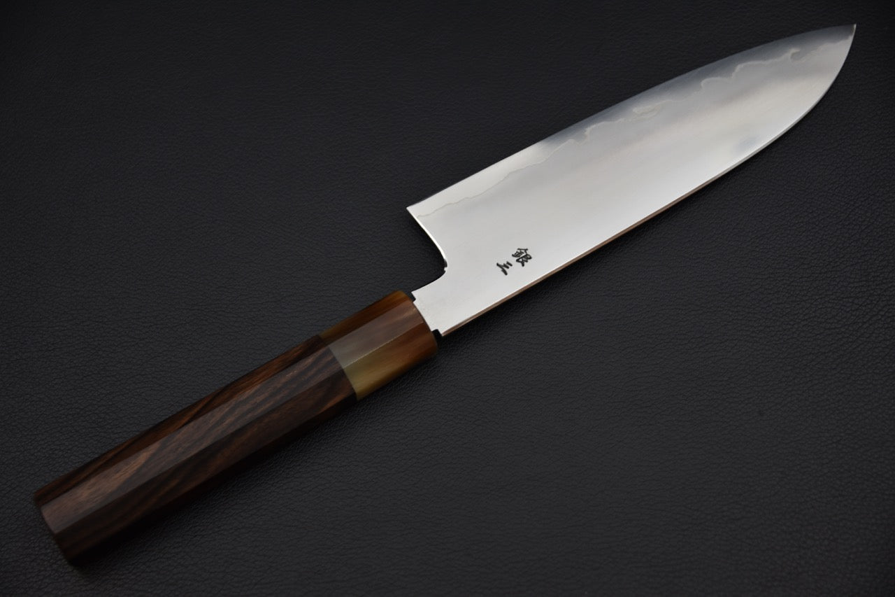 tetsujin-ginsan-ukiba-santoku-180mm-ébène_4.jpeg,Tetsujin Ginsan Ukiba Santoku 180mm Ébène - vue 4
