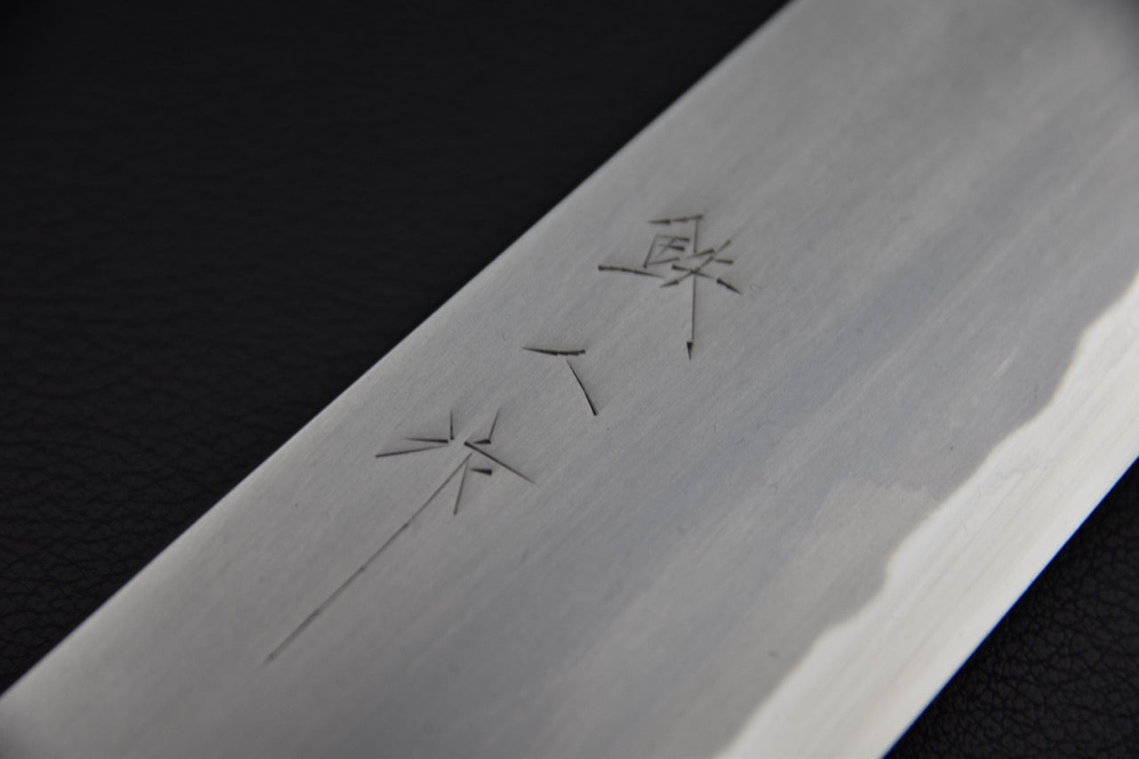 tetsujin-kasumi-aogami-2-gyuto-240mm-taihei_5.jpeg,Tetsujin Kasumi Aogami #2 Gyuto 240mm Taihei - vue 5
