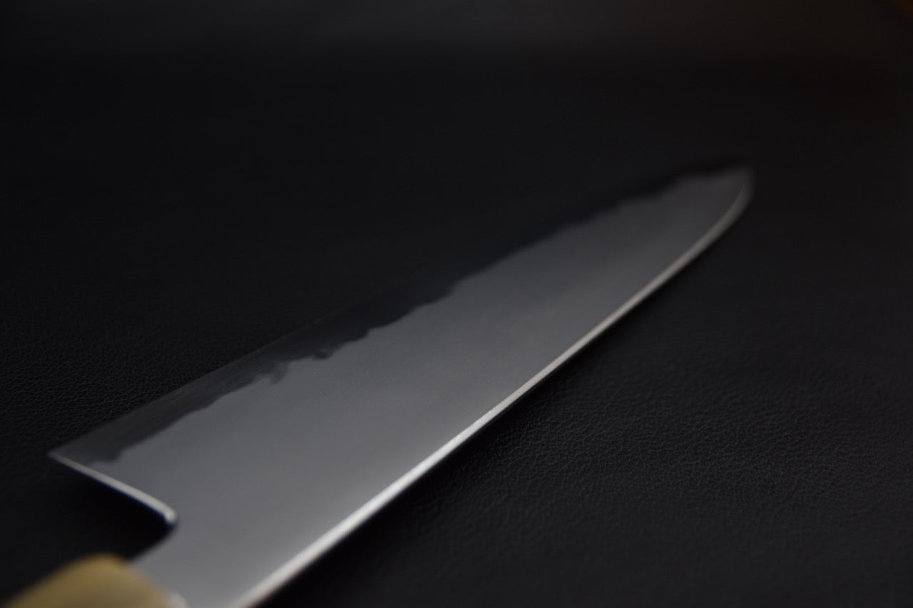 tetsujin-kasumi-aogami-2-gyuto-240mm-taihei_7.jpeg,Tetsujin Kasumi Aogami #2 Gyuto 240mm Taihei - vue 7
