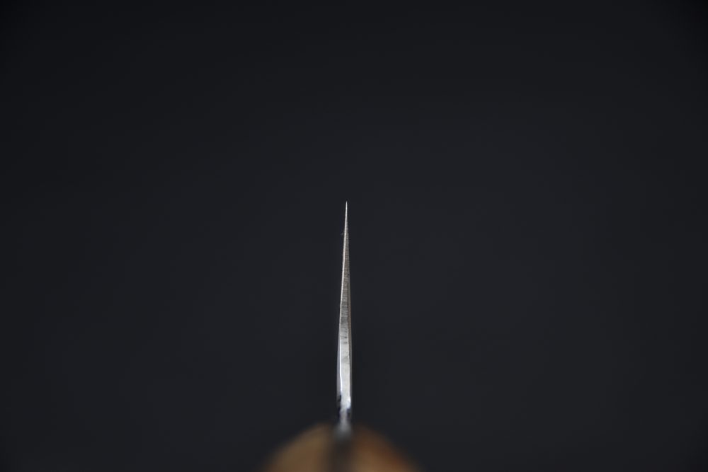 Yoshimi Kato SG2 Tsuchime Bunka 180mm Loupe D'érable