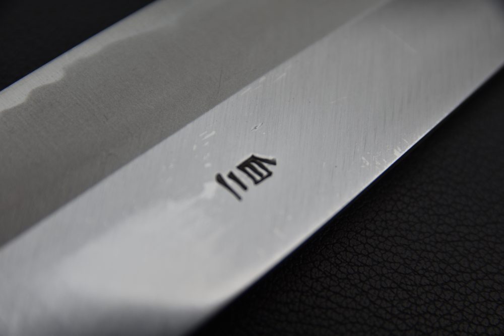 Hatsukokoro Shirahama Shirogami #2 Migaki Santoku 180mm Wenge