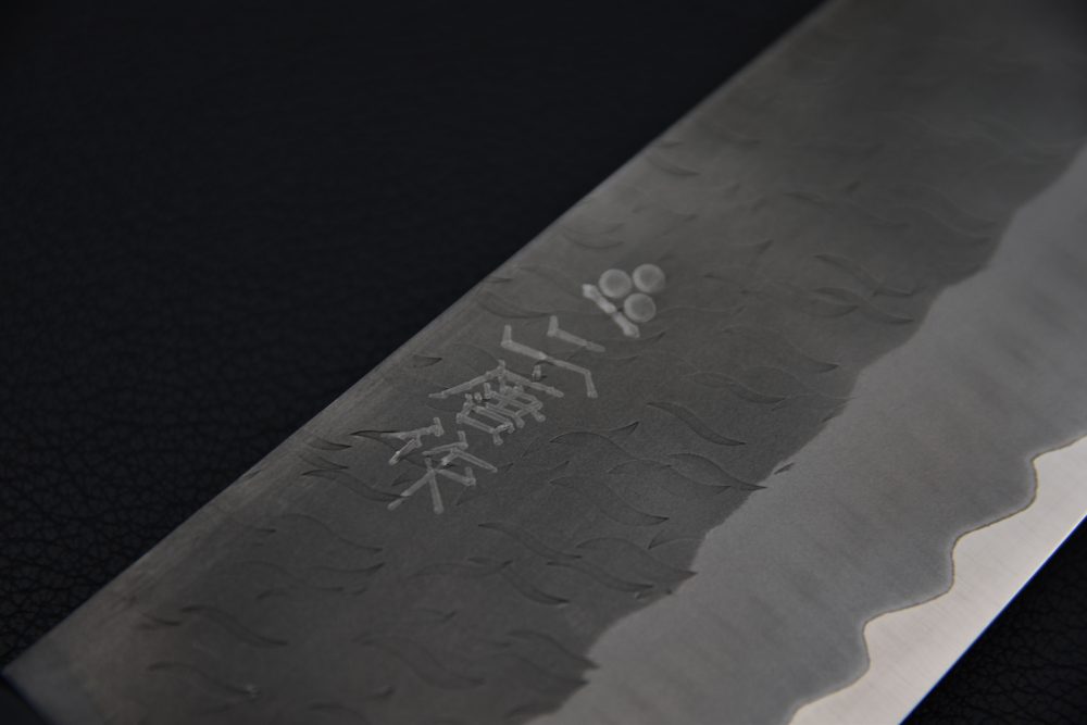 Nigara Hamono Aogami Super Migaki Tsuchime Kiritsuke Gyuto 240mm Tagayasan