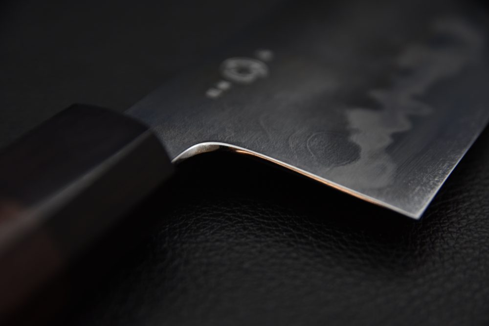 Takada no Hamono Aogami #1 Suiboku Nakiri 180mm Bois de Rose