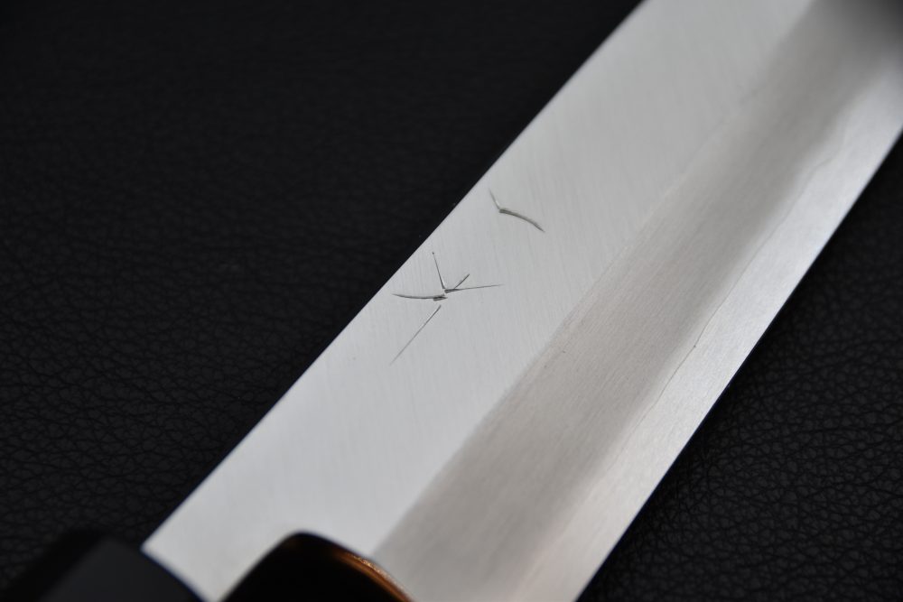 Hitohira Kikuchiyo Rikichi Silver #3 Mioroshi Deba 210mm Ho