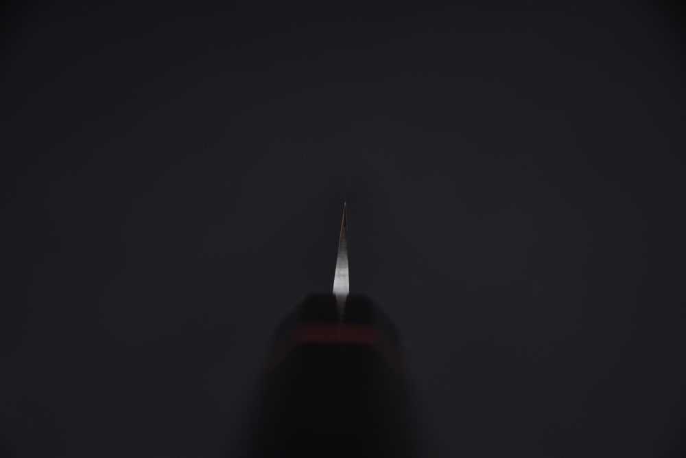 Hatsukokoro Shirogami #2 Jihada petty 200mm Ébène