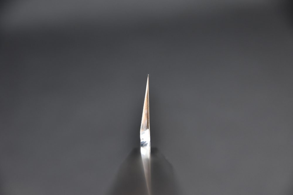 Hitohira Kikuchiyo Mosuke Enmon Shirogami #1 Kiritsuke 270mm Ebony Taihei