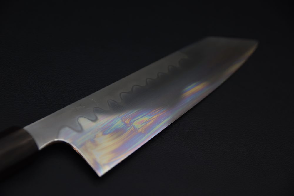 Hitohira Togashi Yohei White #1 Mizu Honyaki Kiritsuke Gyuto 240mm Taihei Masur Birch #024