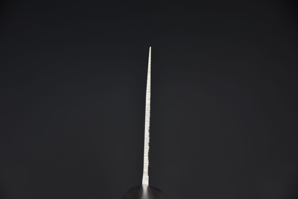 Hitohira Nihonko Carbon Chinese Cleaver 220mm Rosewood