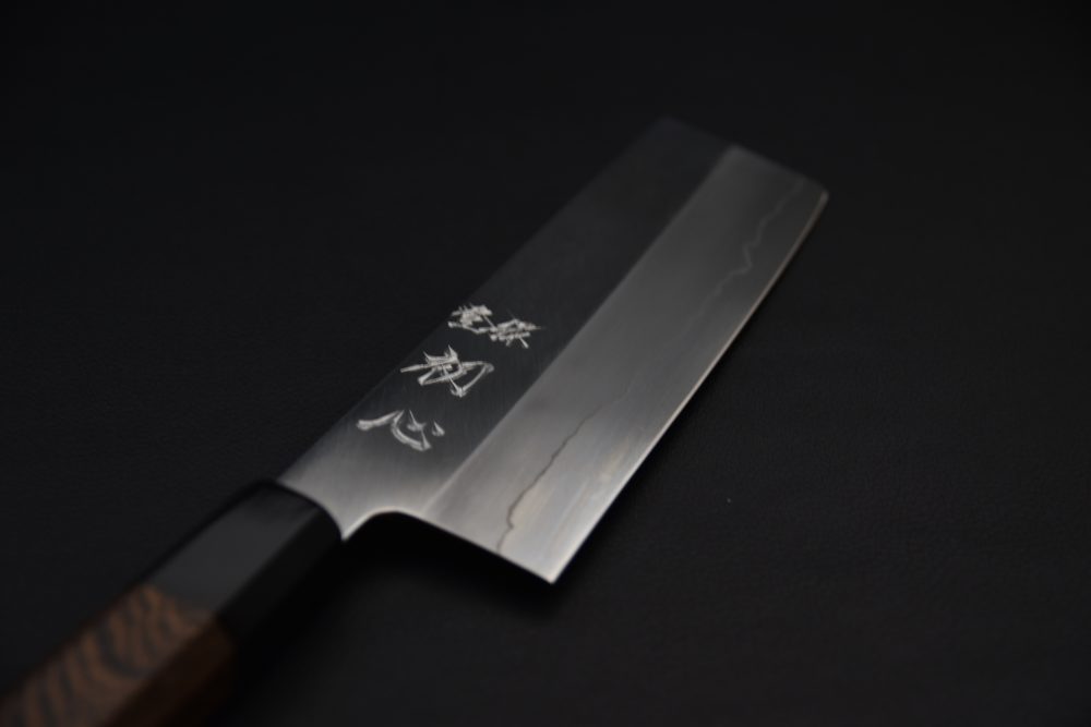Hatsukokoro Nakagawa Ginsan Migaki Nakiri 180mm Wenge