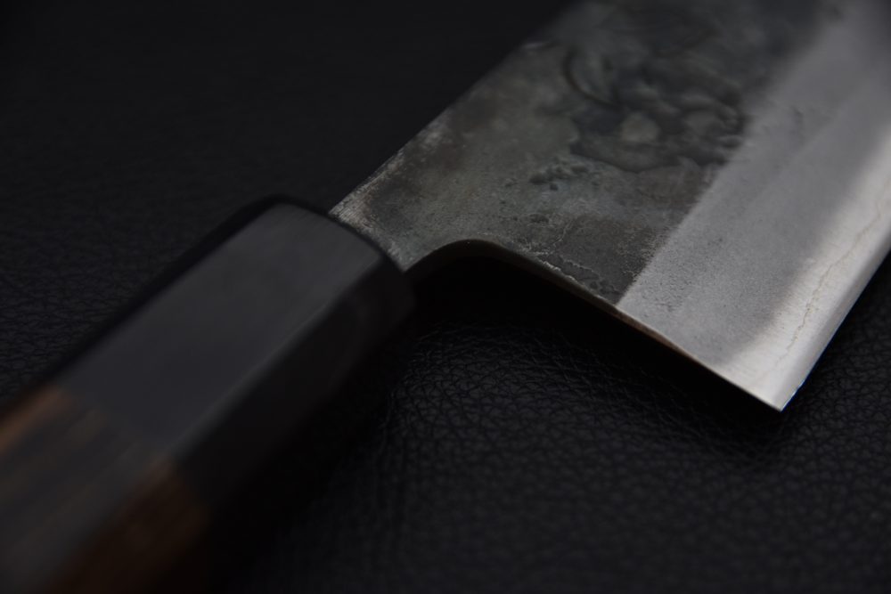 Hatsukokoro Aogami Super Kurosagi Petty 150mm Tagayasan