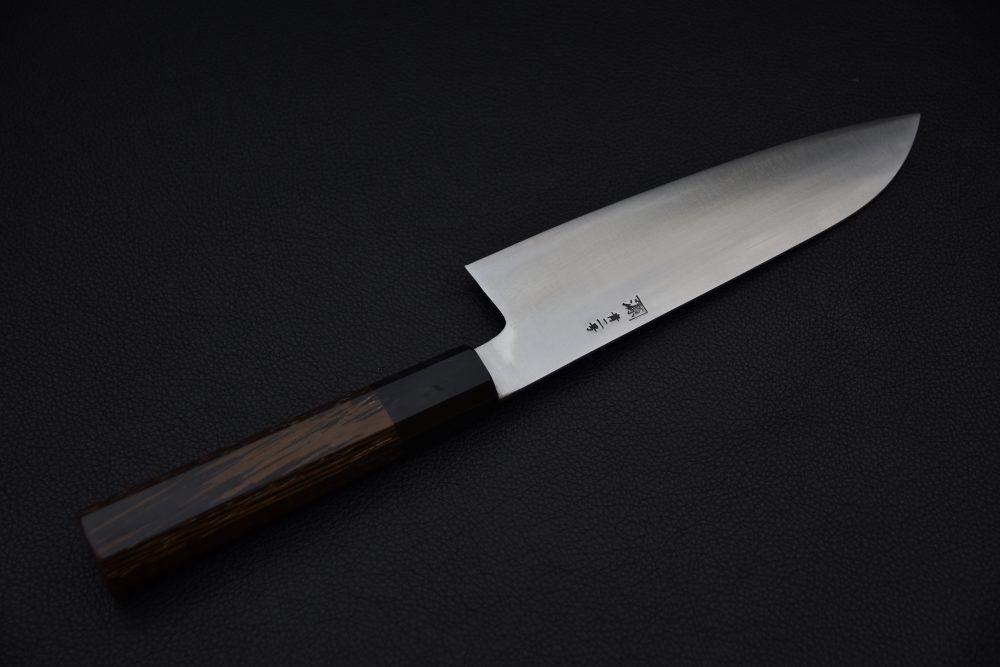 Tanaka Shigeki Aogami #2 Stainless Clad Santoku 180mm Tagayasan