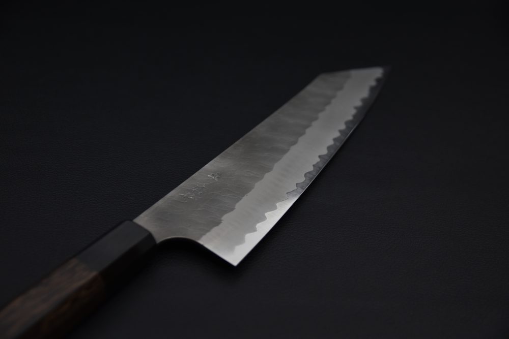Nigara Hamono Aogami Super Migaki Tsuchime Kiritsuke Gyuto 240mm Tagayasan